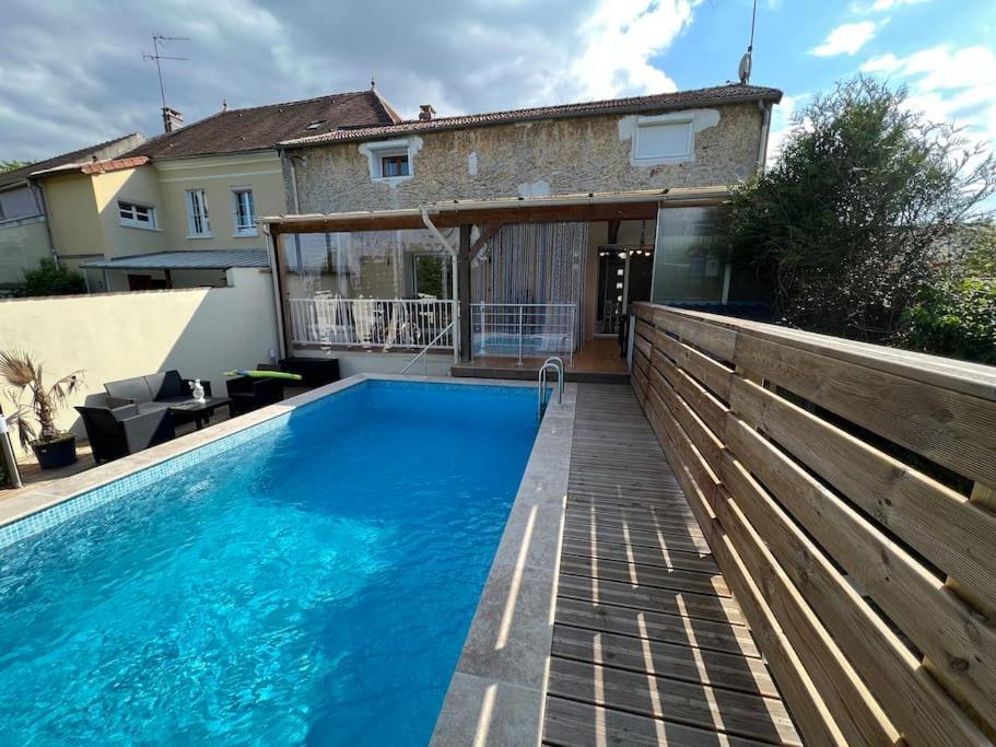 Kings Villa Near Disneyland Reserved Only For Family With Kids Saint-Germain-sur-Morin ภายนอก รูปภาพ